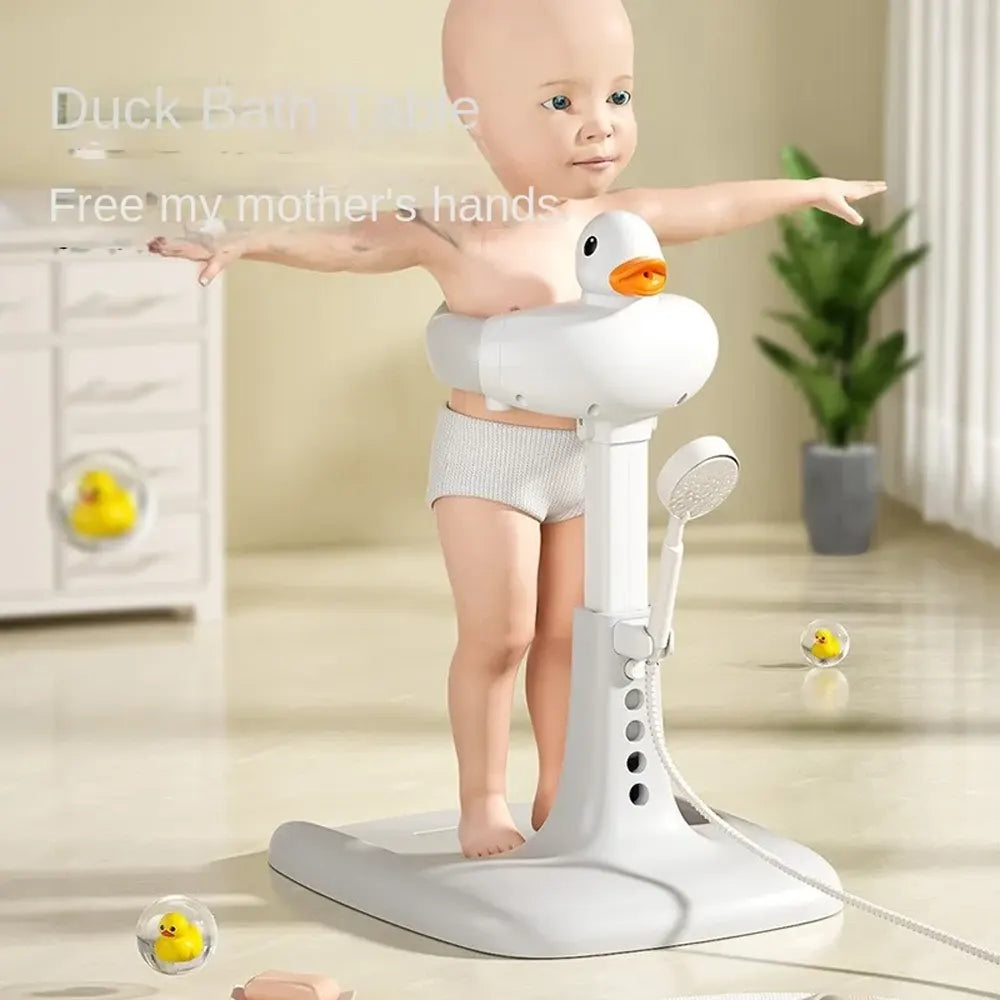 Support de Bain Antidérapant pour Bébé 47x35 cm – Blanc